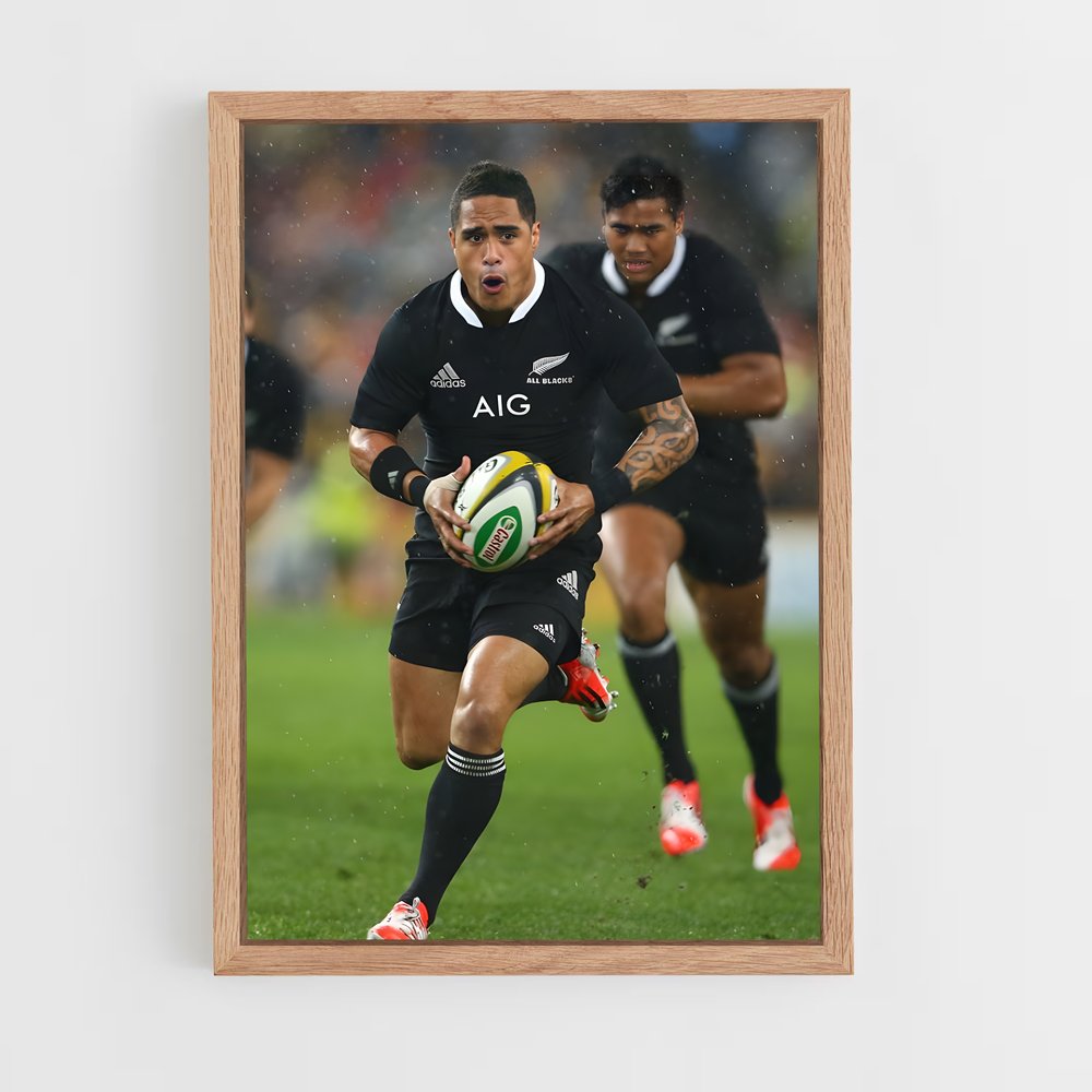 Poster La Course au Rugby (vue 4)